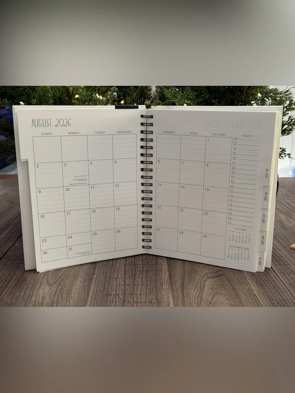✨Brand NEW w/Tags Rae Dunn TWENTY TWENTY-SEVEN. 17 Month Spiral Planner ✨